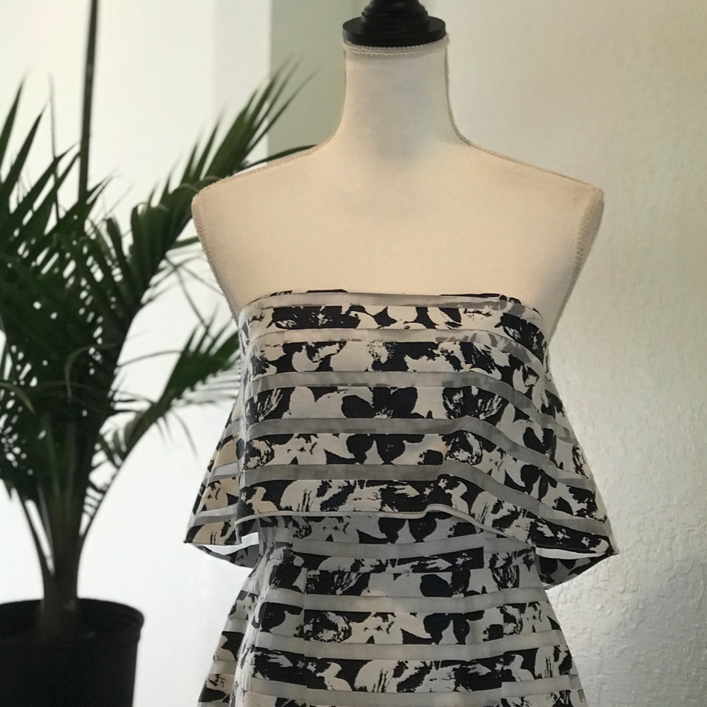 🔥🔥Antonio Melani Strapless American Beauty Dress